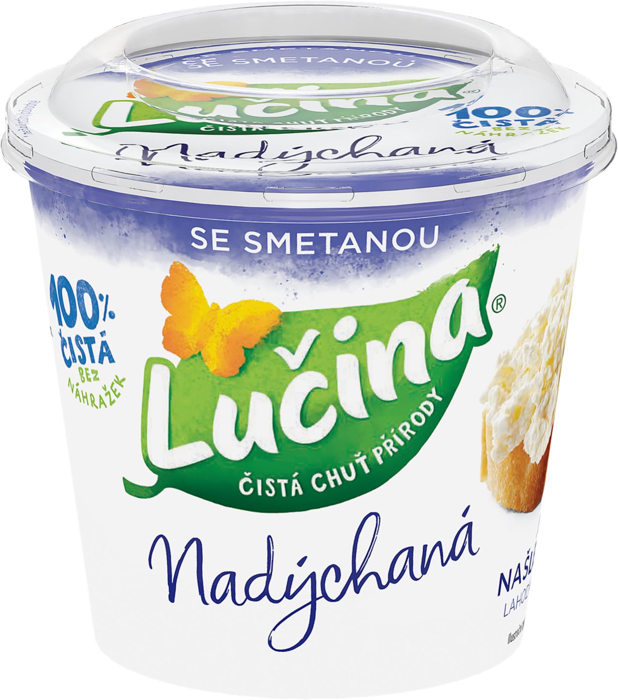Lučina nadýchaná Sýr termizovaný
se smetanou
