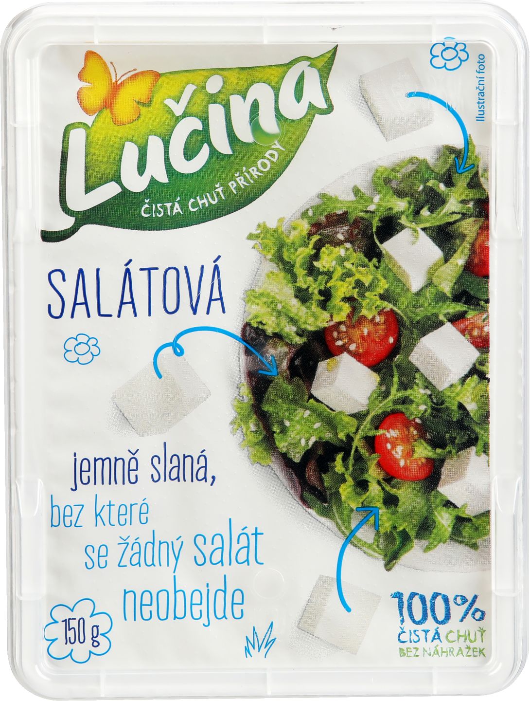 Lučina salátová jemně slaná
