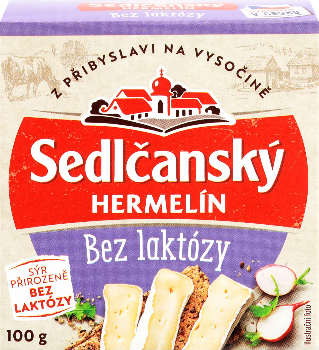 Sedlčanský Hermelín bez laktózy