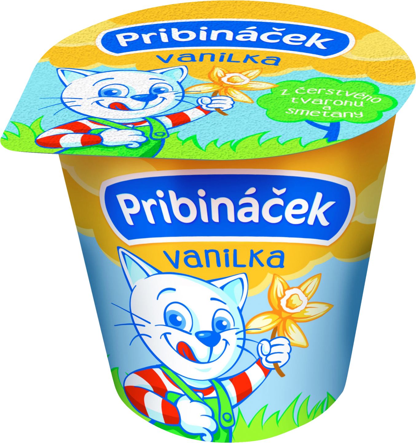 Pribináček Tvaroh.-smet. krém