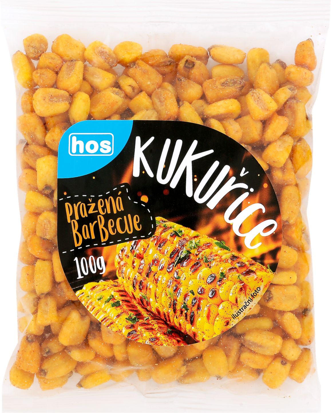 HOS Pražená kukuřice
S příchutí barbecue