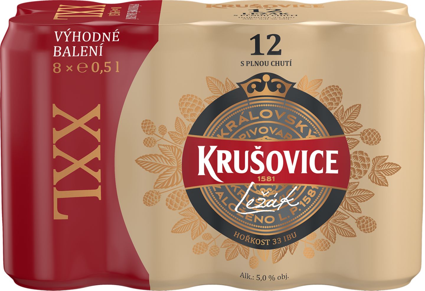 Krušovice 12 Pivo
světlý ležák