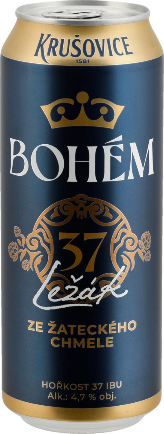 Krušovice Bohém Pivo
světlý ležák
