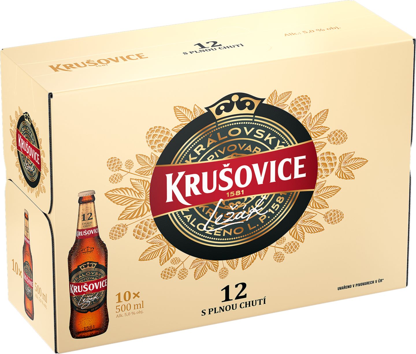 Krušovice 12 Pivo
světlý ležák