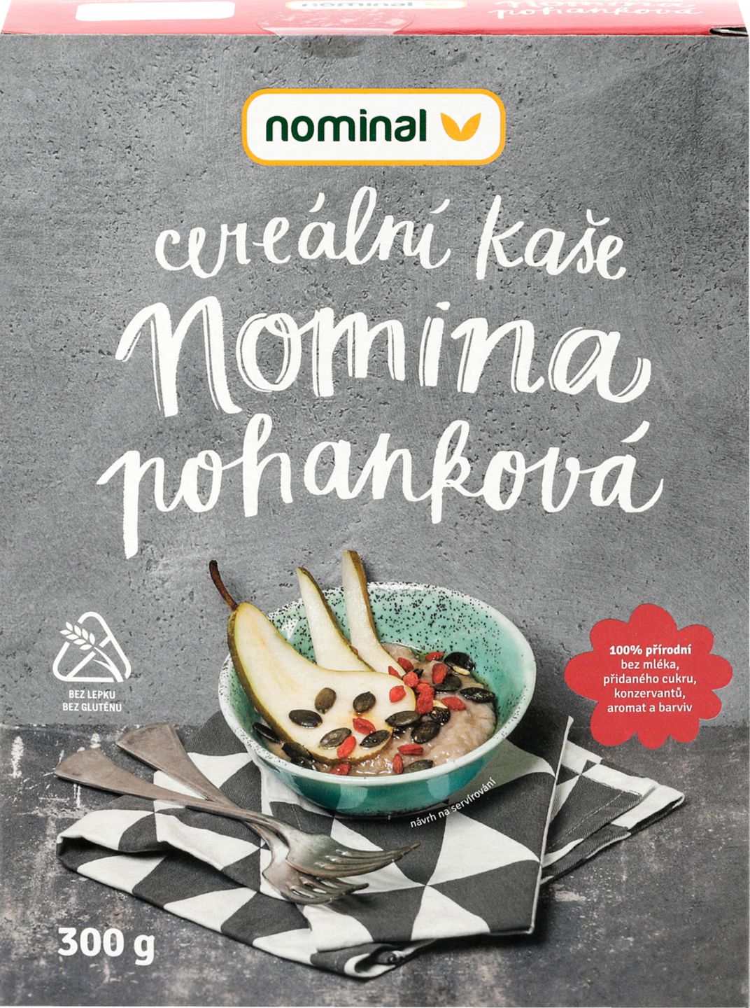 Cereální kaše Nomina pohanková