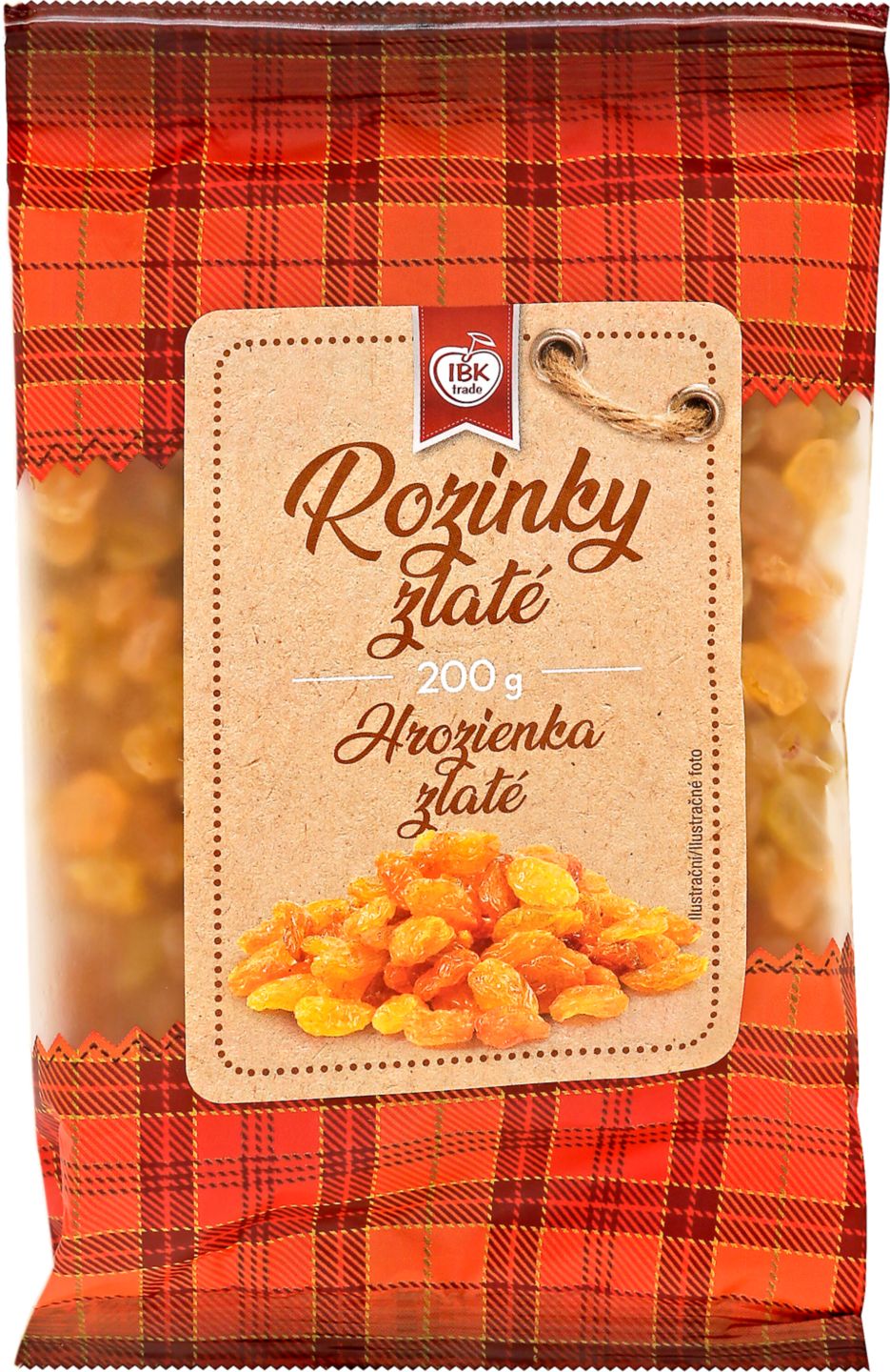 IBK Sušené ovoce
Rozinky zlaté jumbo
