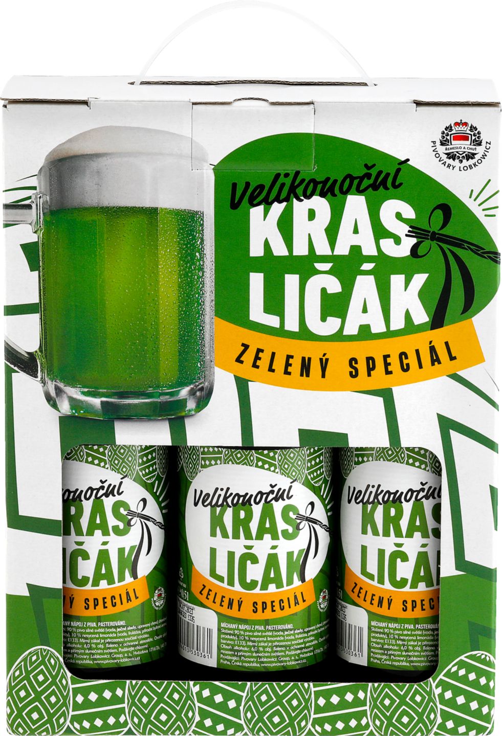 Velikonoční Krasličák pivo
zelené