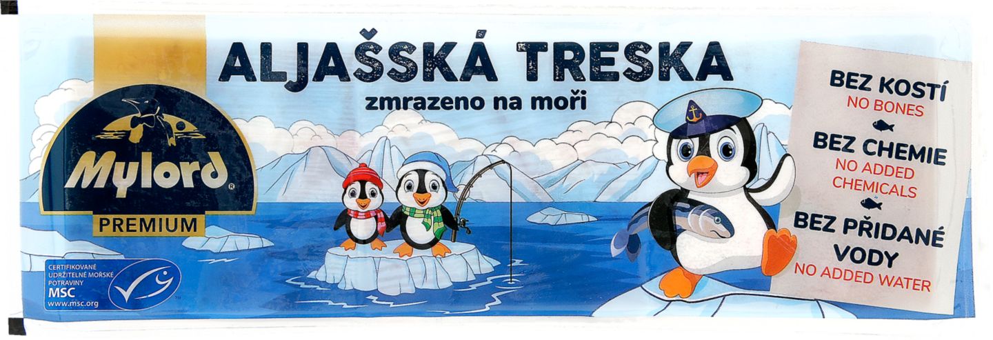 Mylord Premium Filé z alj. tresky porce
(Theragra chalcogramma)