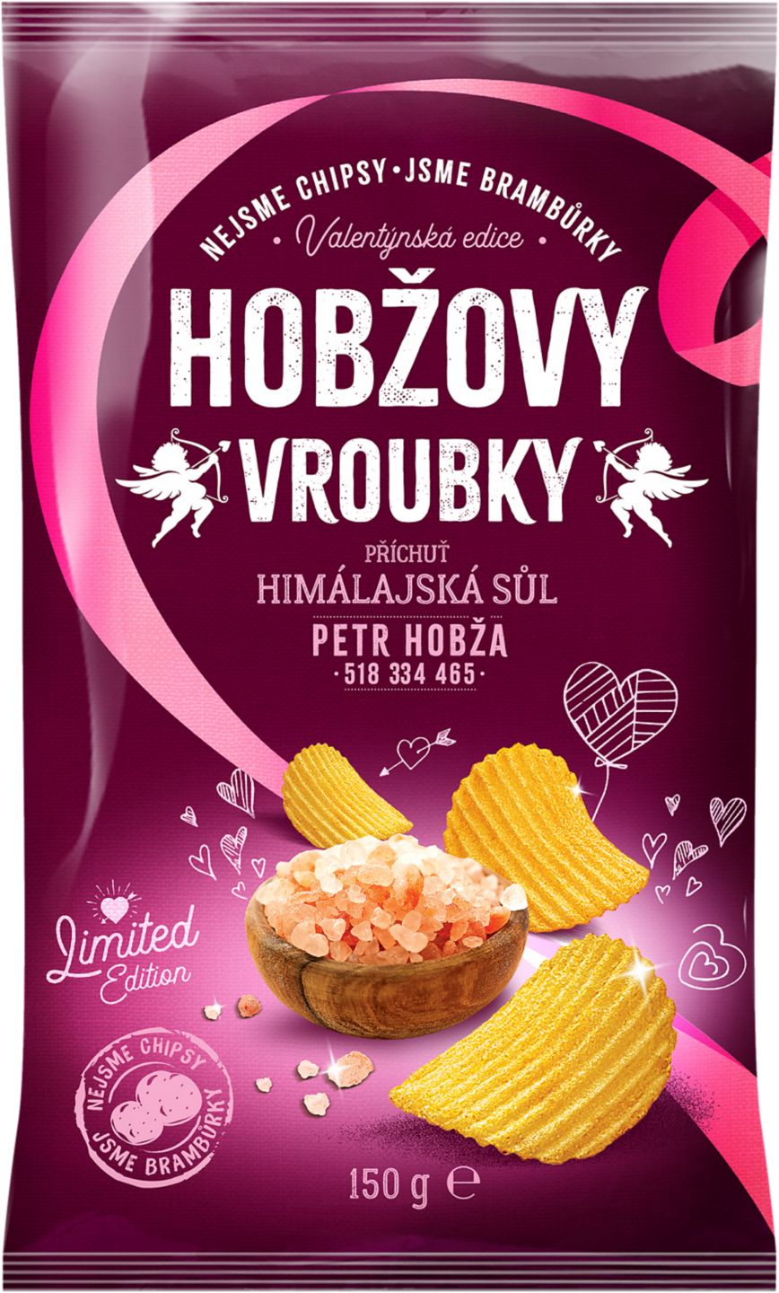 Hobžovy vroubky Valentýnská edice