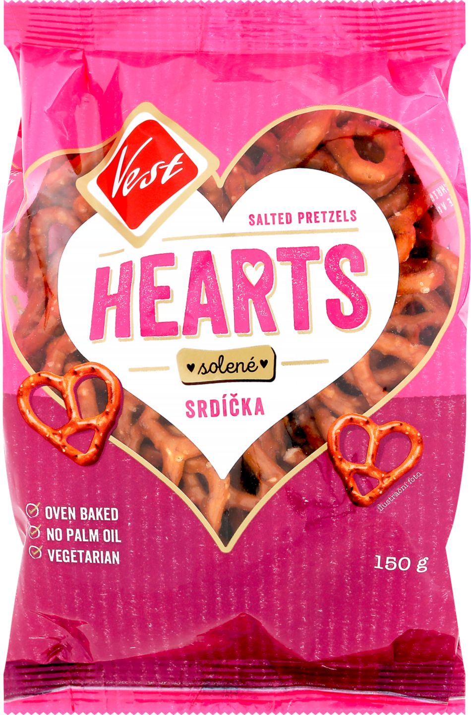 Vest Preclíky solené
Srdíčka
