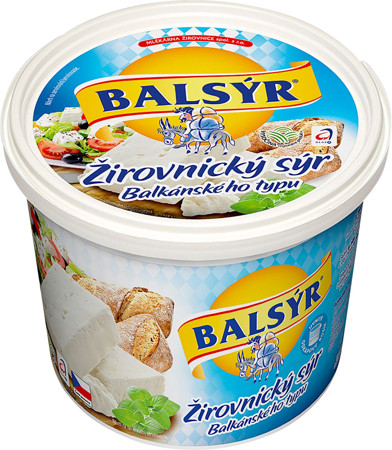 Balsýr Žirovnický sýr
balkánského typu
