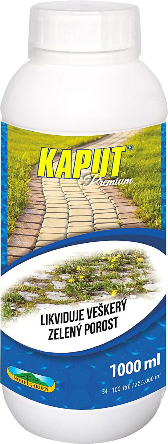 Kaput Premium k hubení zelené vegetace
1 l