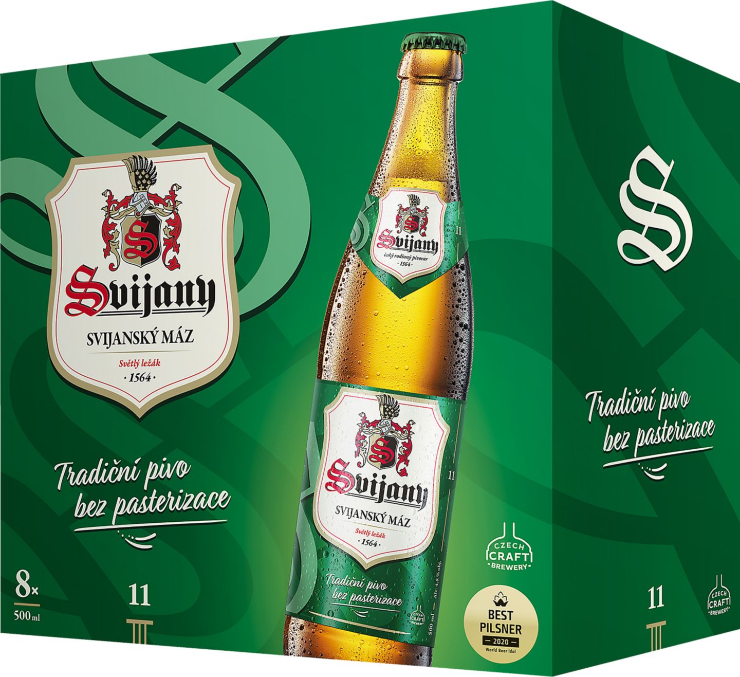Svijanský Máz 11 Pivo
světlý ležák
