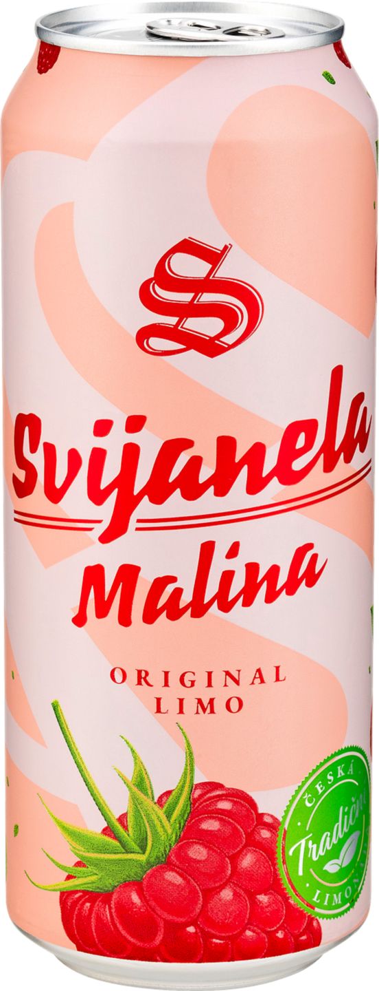 Svijanela Limonáda
s příchutí maliny