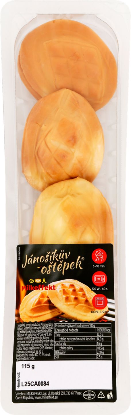 Milkeffekt Jánošíkův oštěpek
uzený