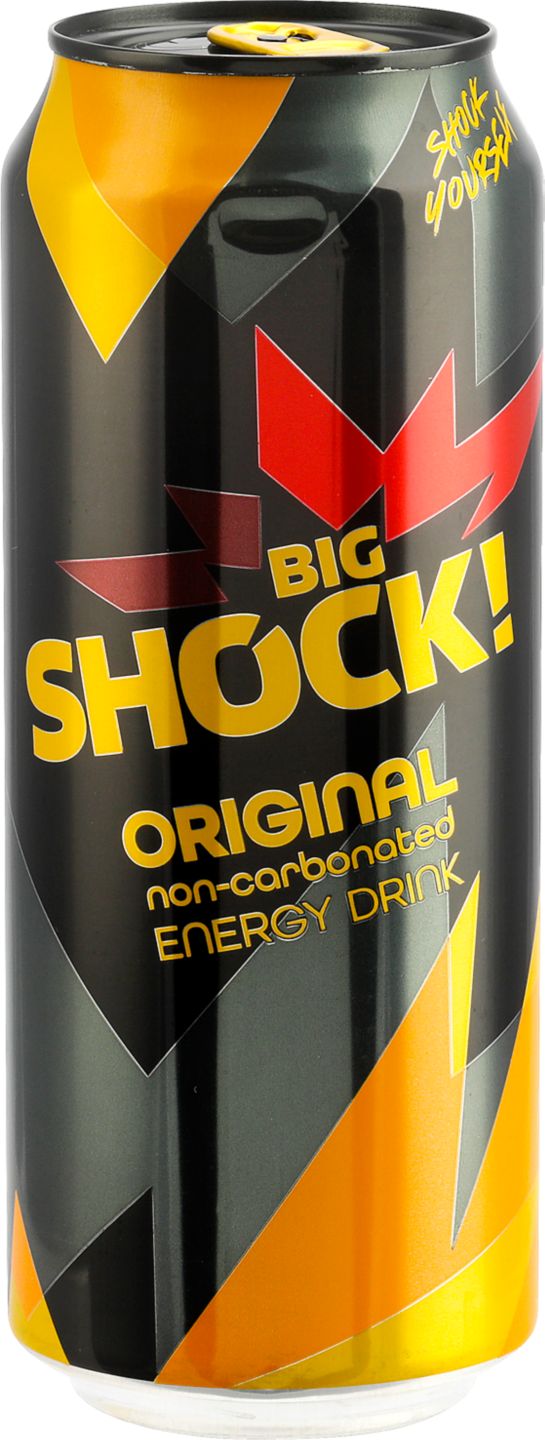 Big Shock Energetický nápoj
různé druhy