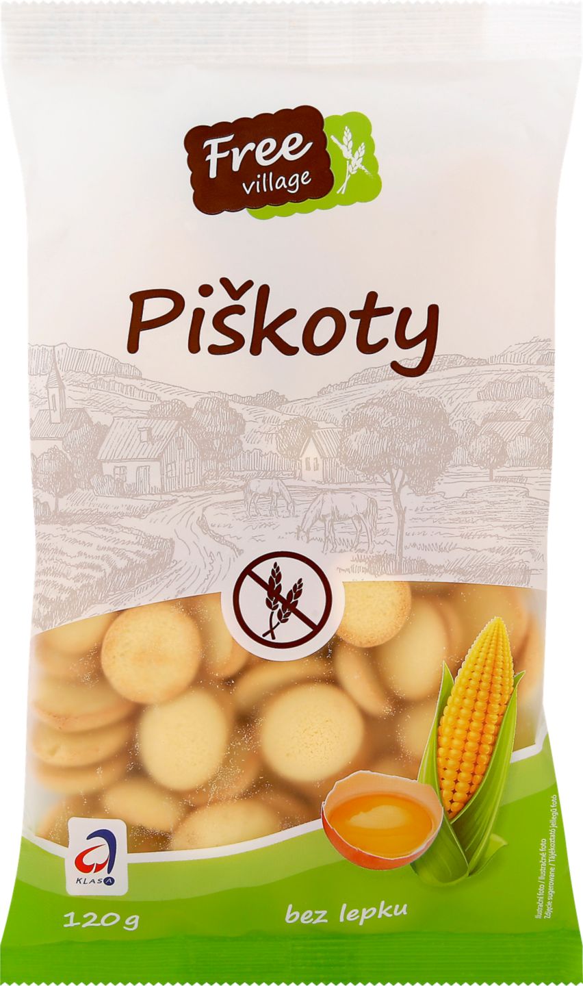 Free Village Piškoty světlé
bez lepku