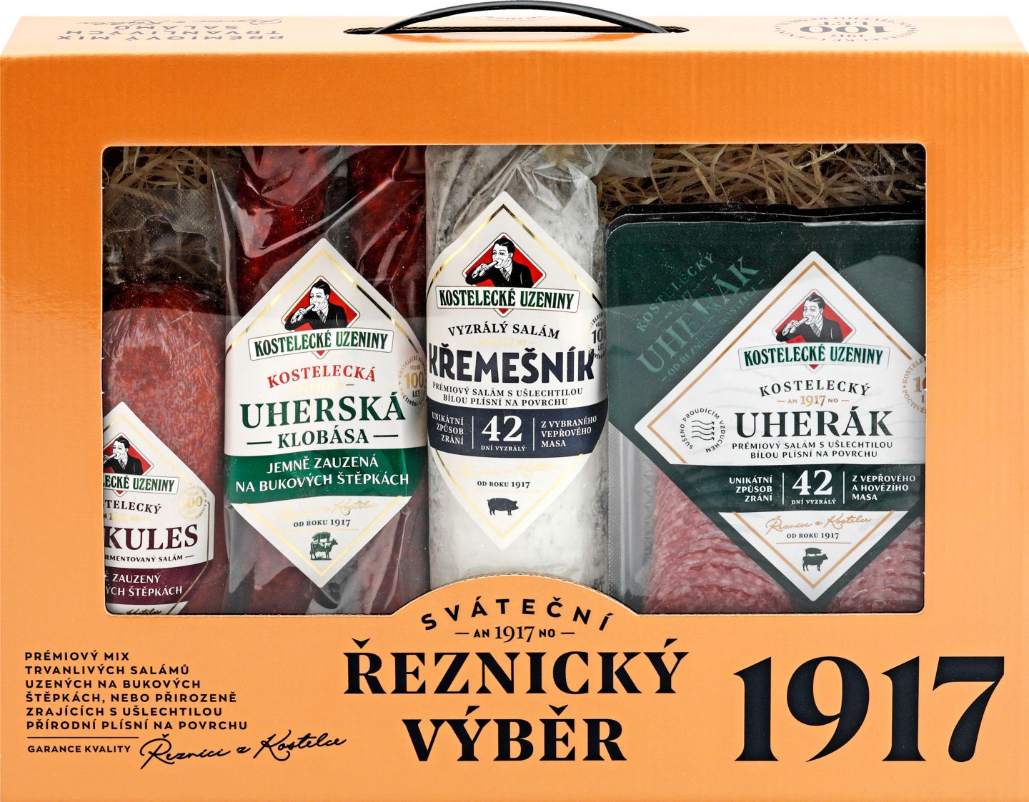 Kostelecké uzeniny SVÁTEČNÍ ŘEZNICKÝ VÝBĚR