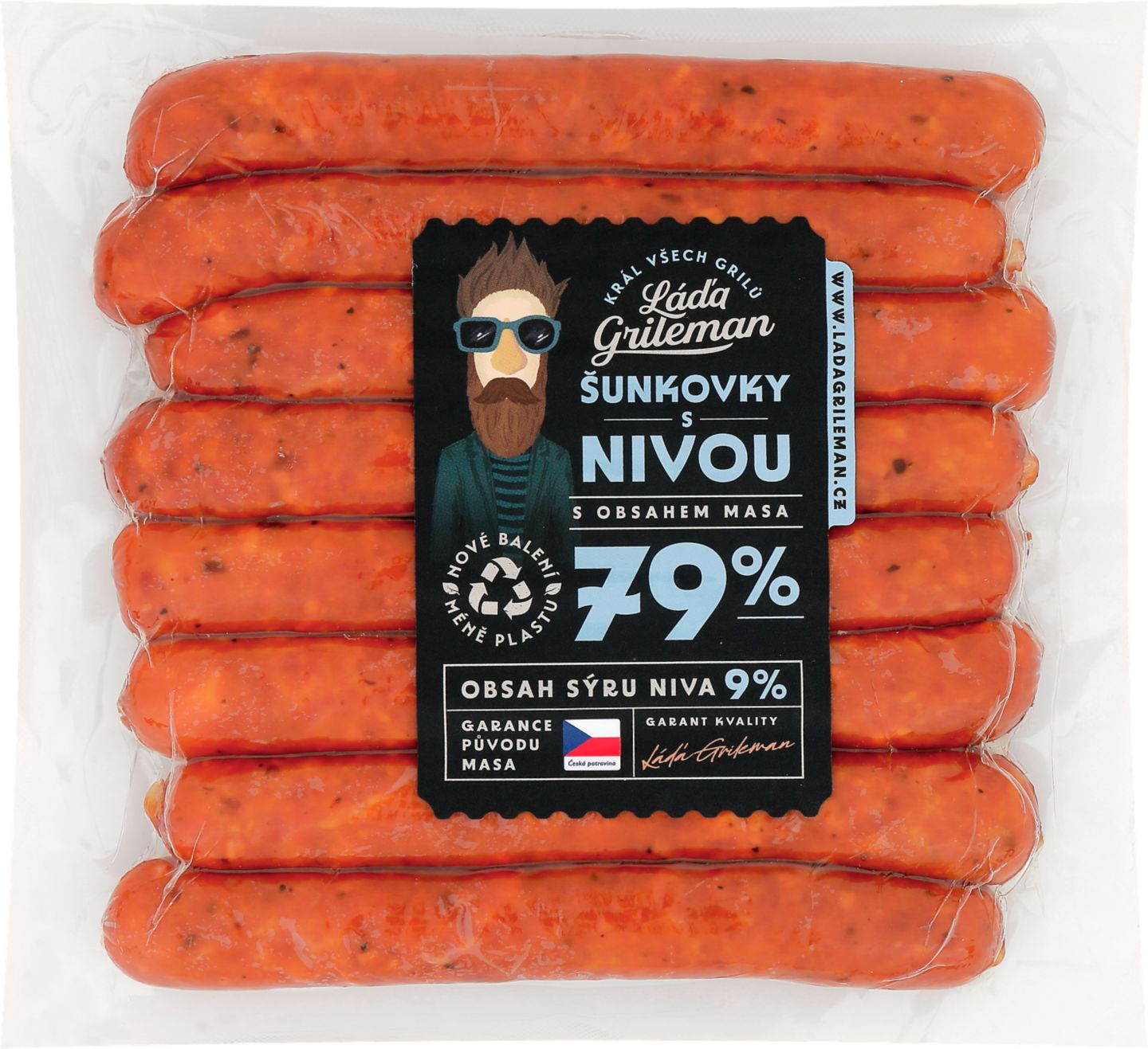 Kostelecké uzeniny Šunkovky s nivou