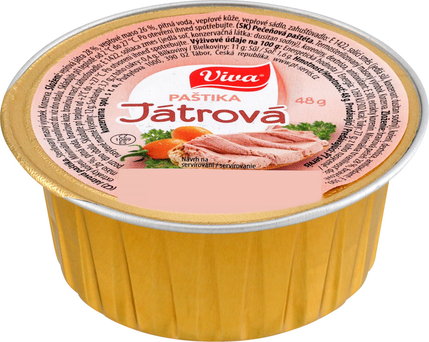 Viva Játrová paštika