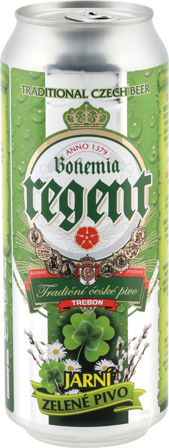 Bohemia Regent Ochucený míchaný nápoj z piv
jarní zelené