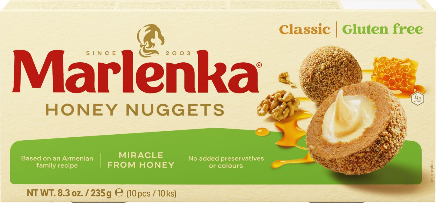 Marlenka Bezgluténové medové guľôčky