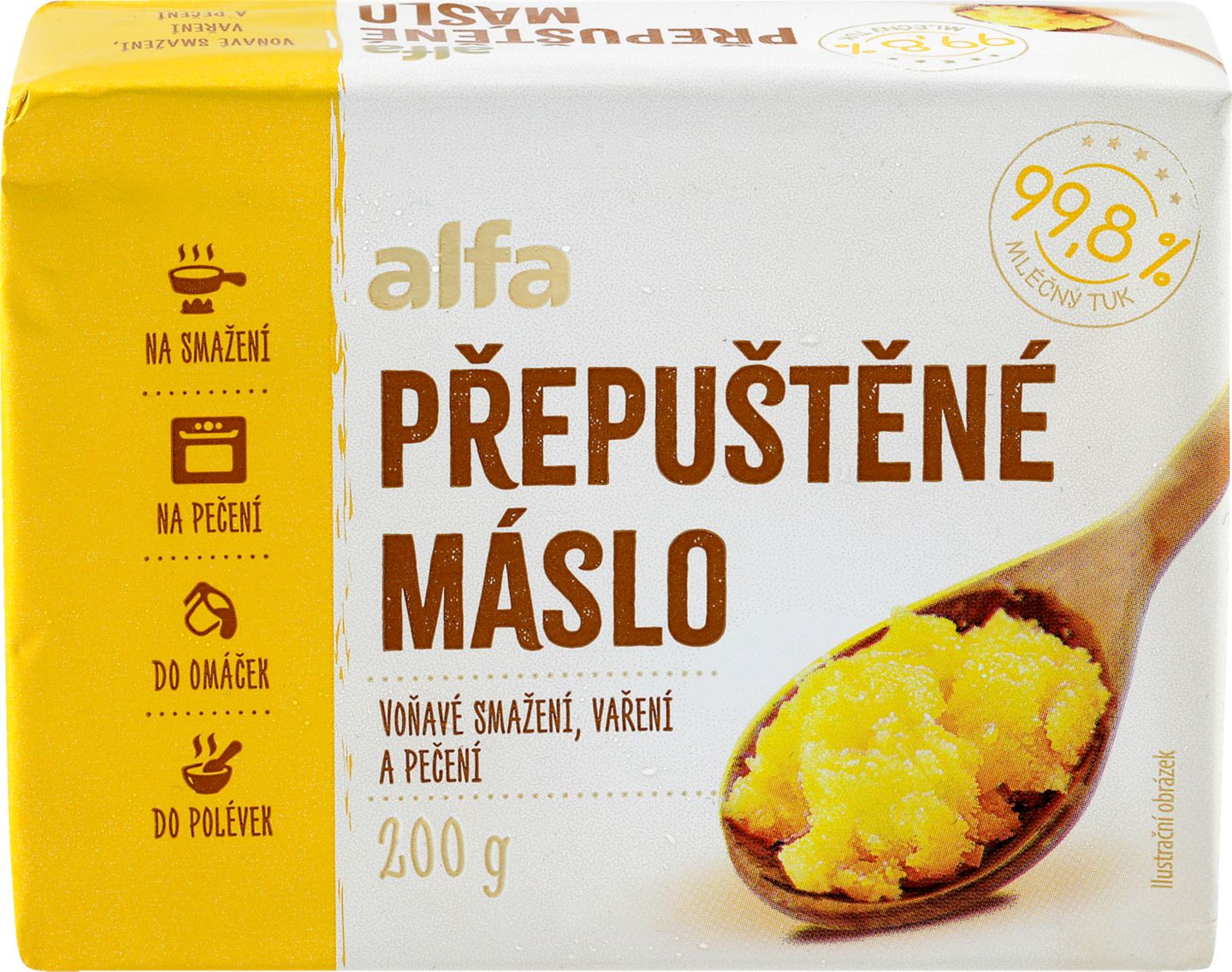 Alfa Přepuštěné máslo