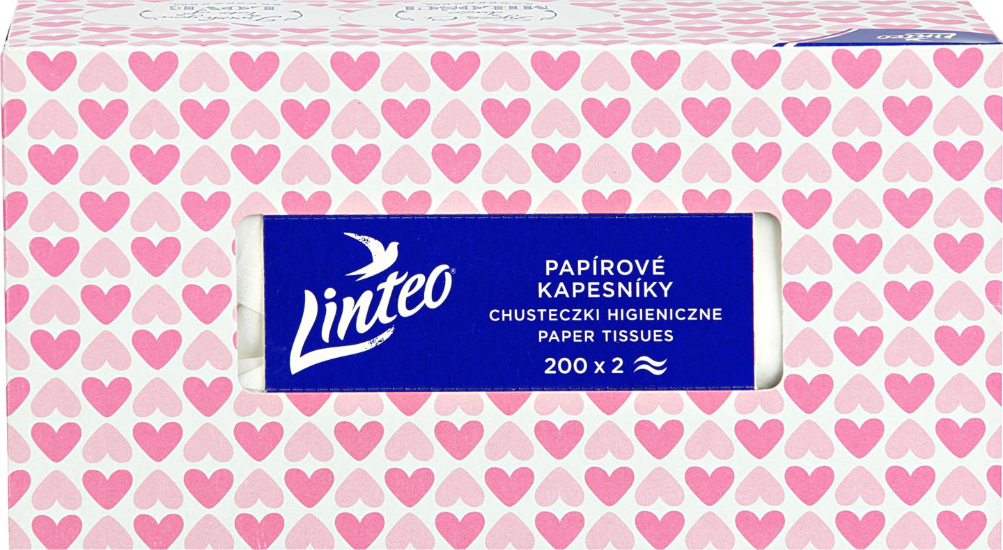 Linteo Satin Papírové kapesníky