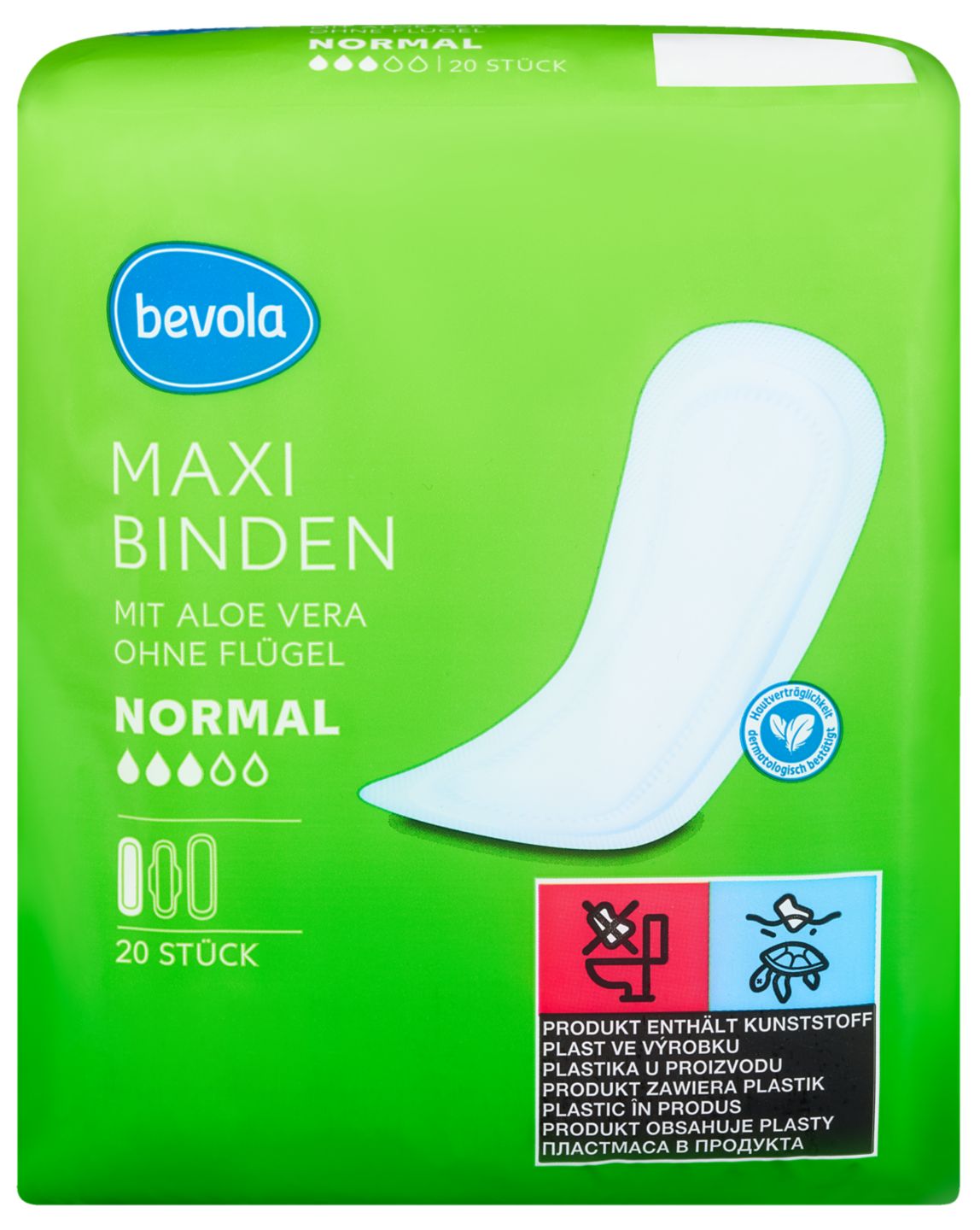 Изображение на bevola Дамски превръзки Maxi
алое вера