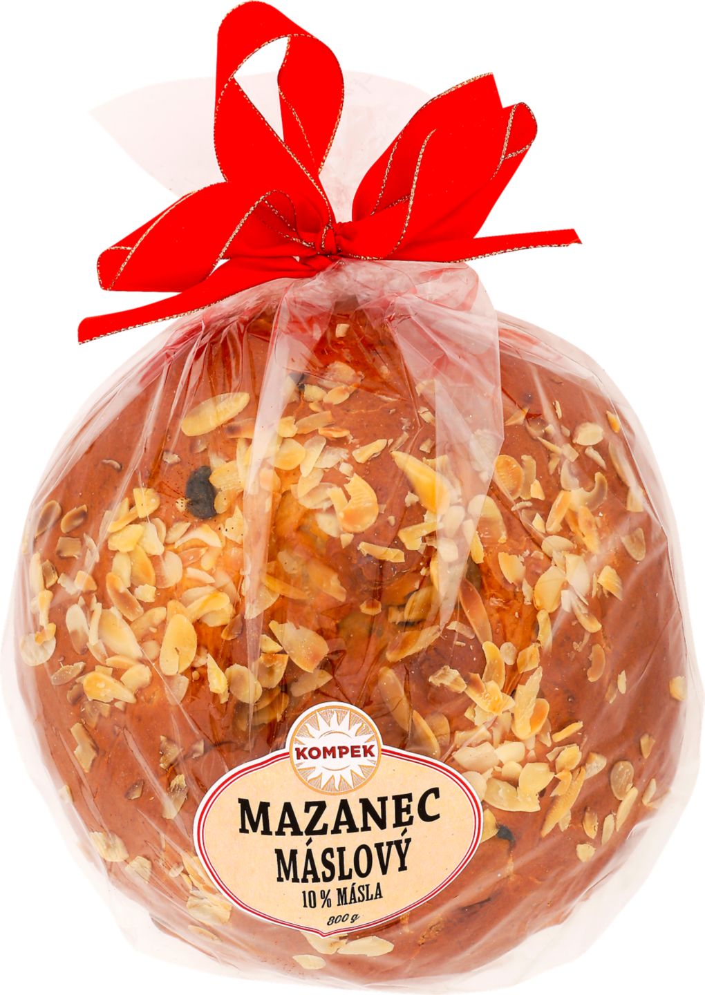 Mazanec máslový s rozinkami