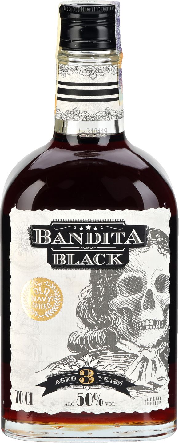 Bandita Black Rum
50%