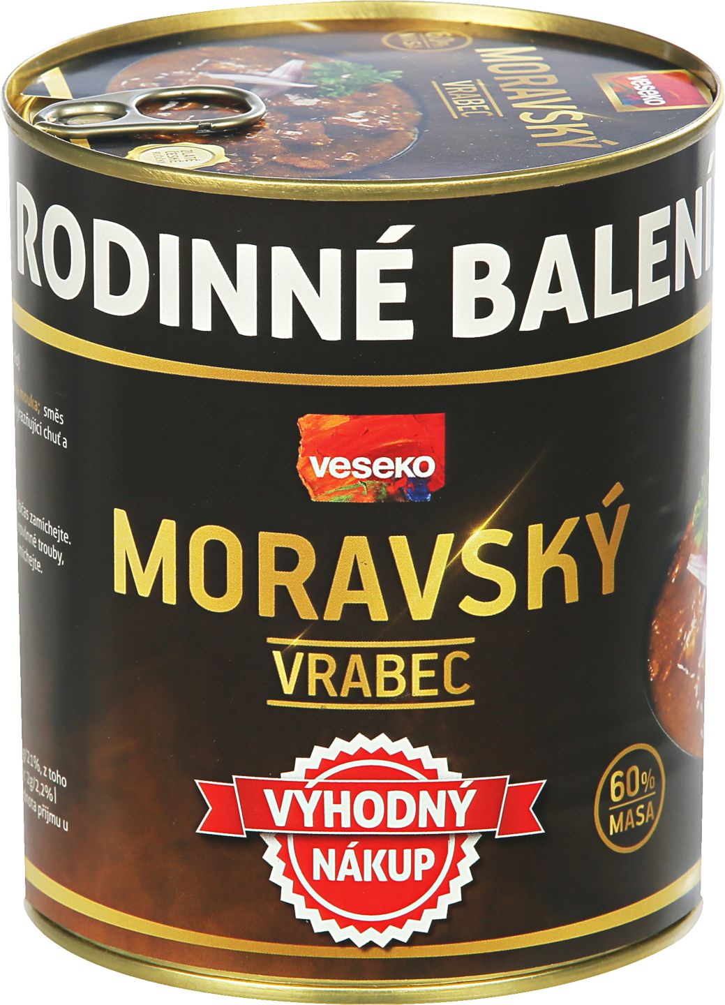 Veseko Hotové jídlo
různé druhy