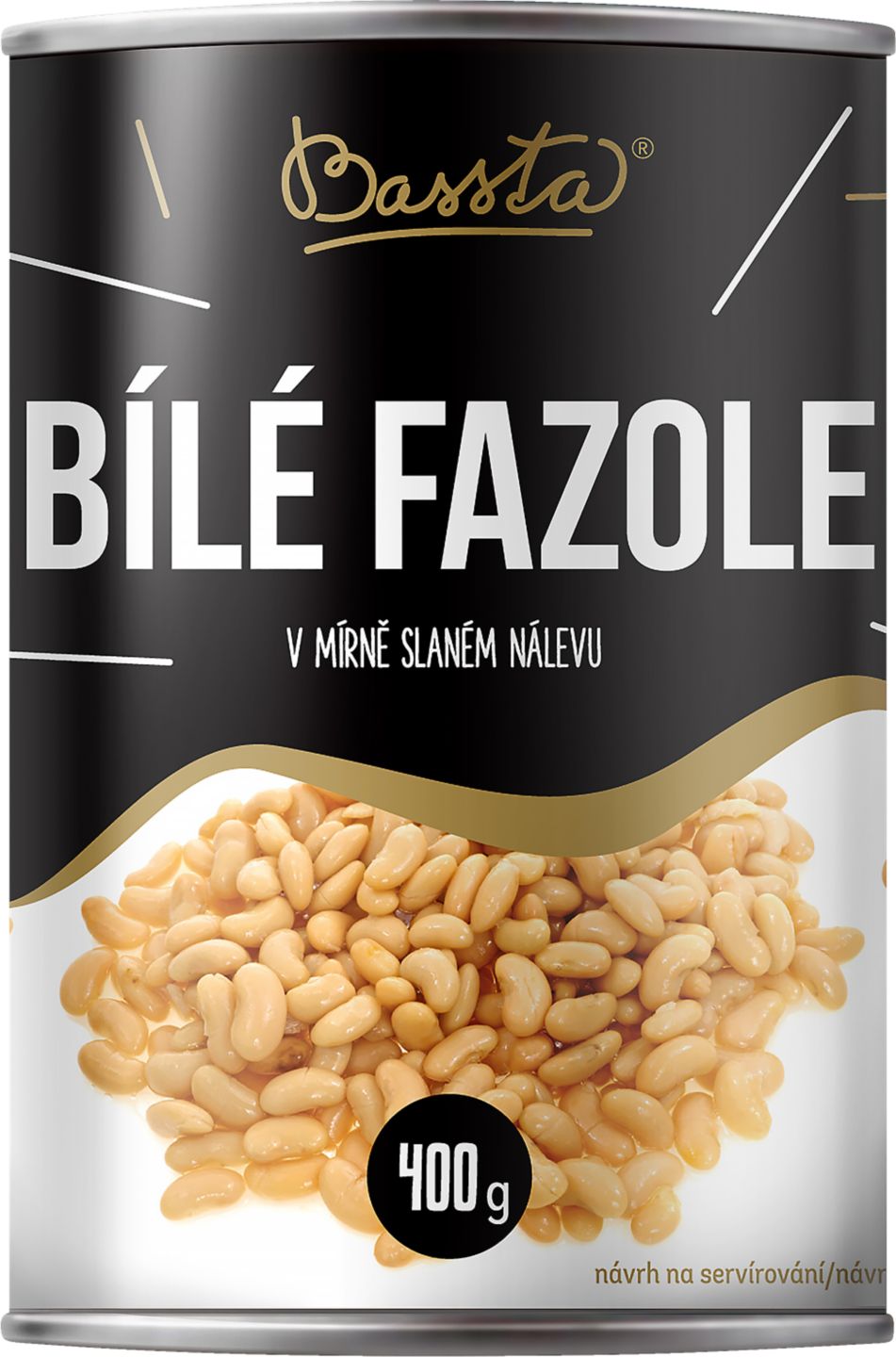 Bassta Fazole bílé