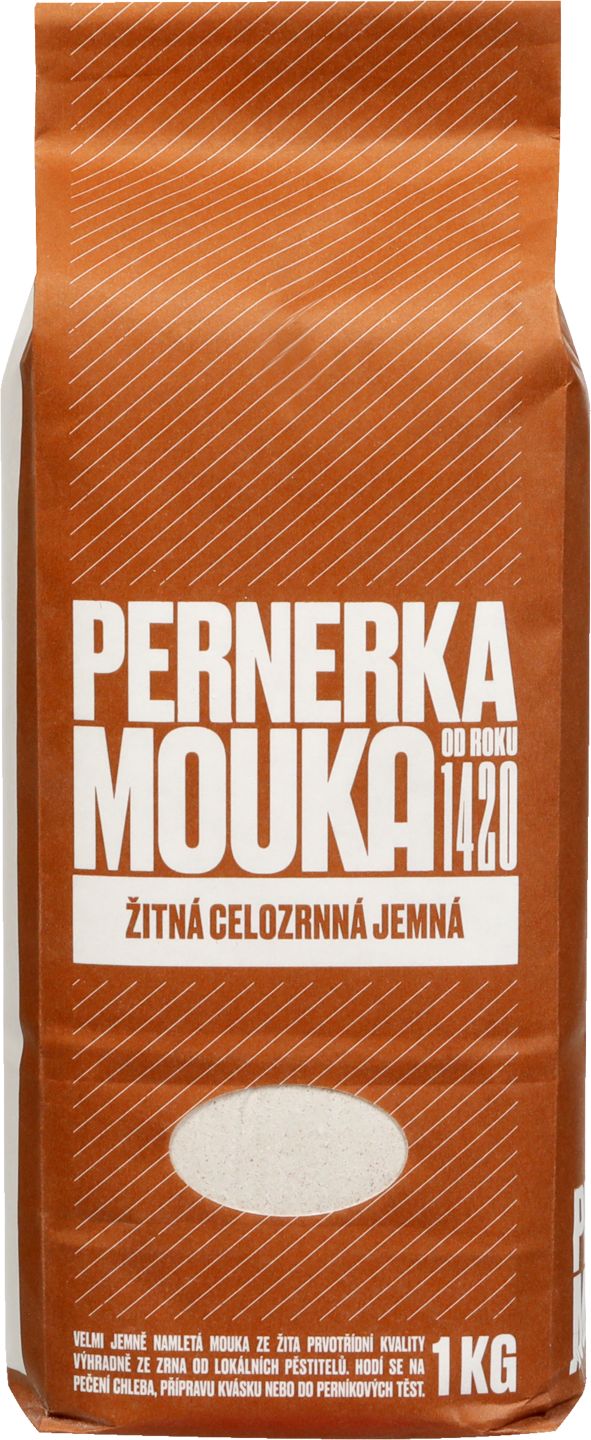 Pernerka Žitná/Pšeničná mouka
celozrnná