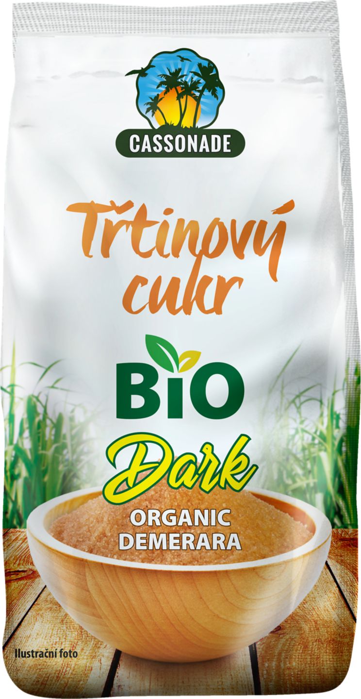 Cassonade BIO Třtinový cukr
Dark
