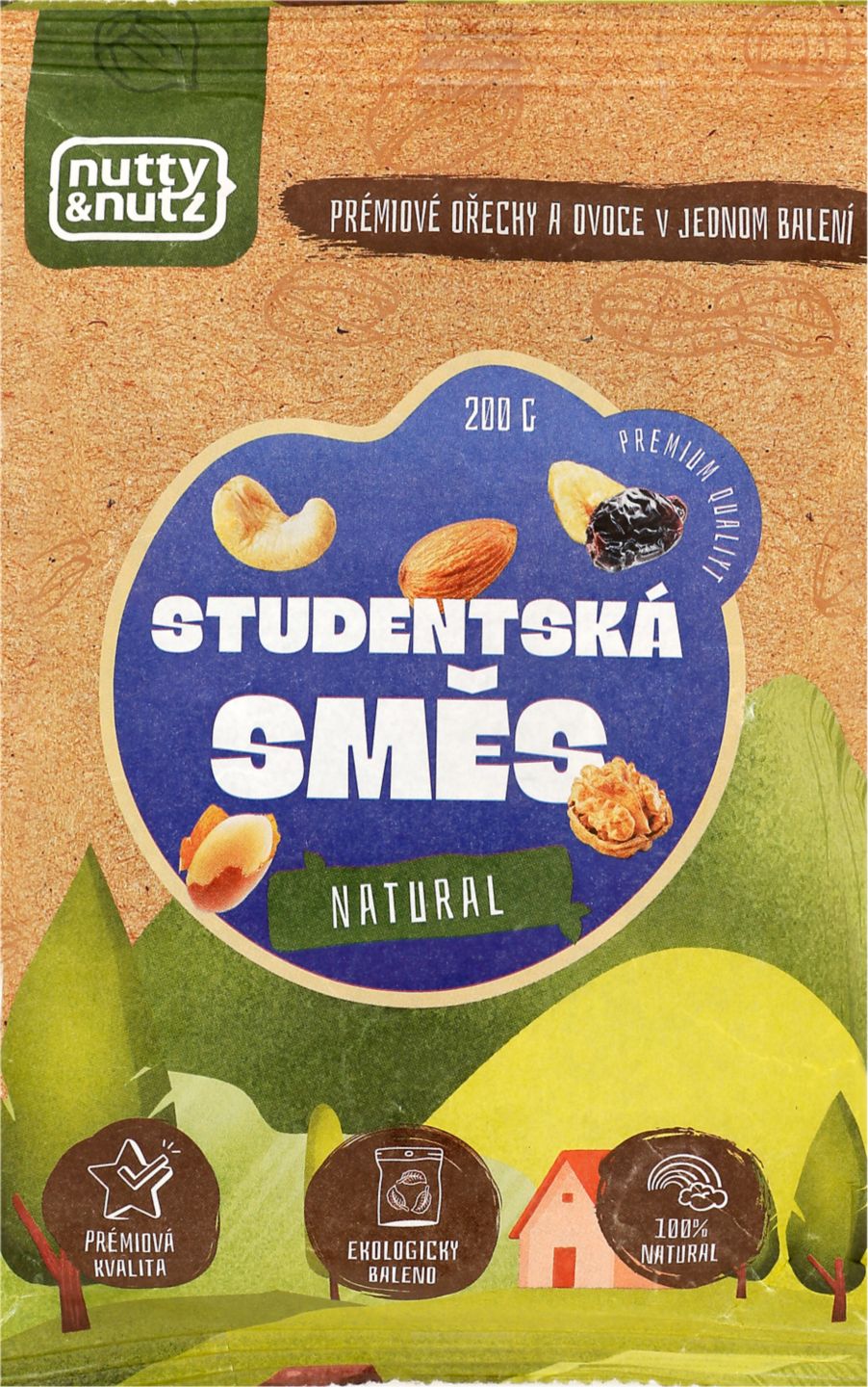 Nutty&nutz Studentská směs