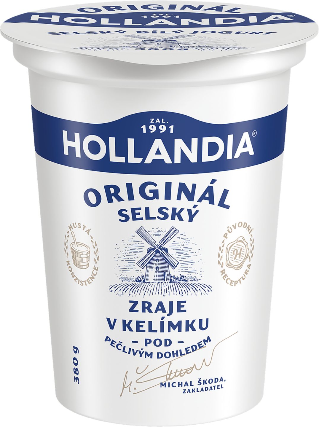 Hollandia Selský jogurt
bílý, tuk 3,5 %