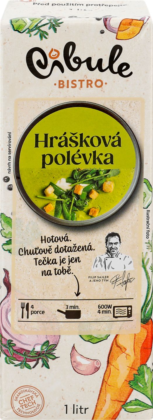 Cibule bistro Hotová polévka