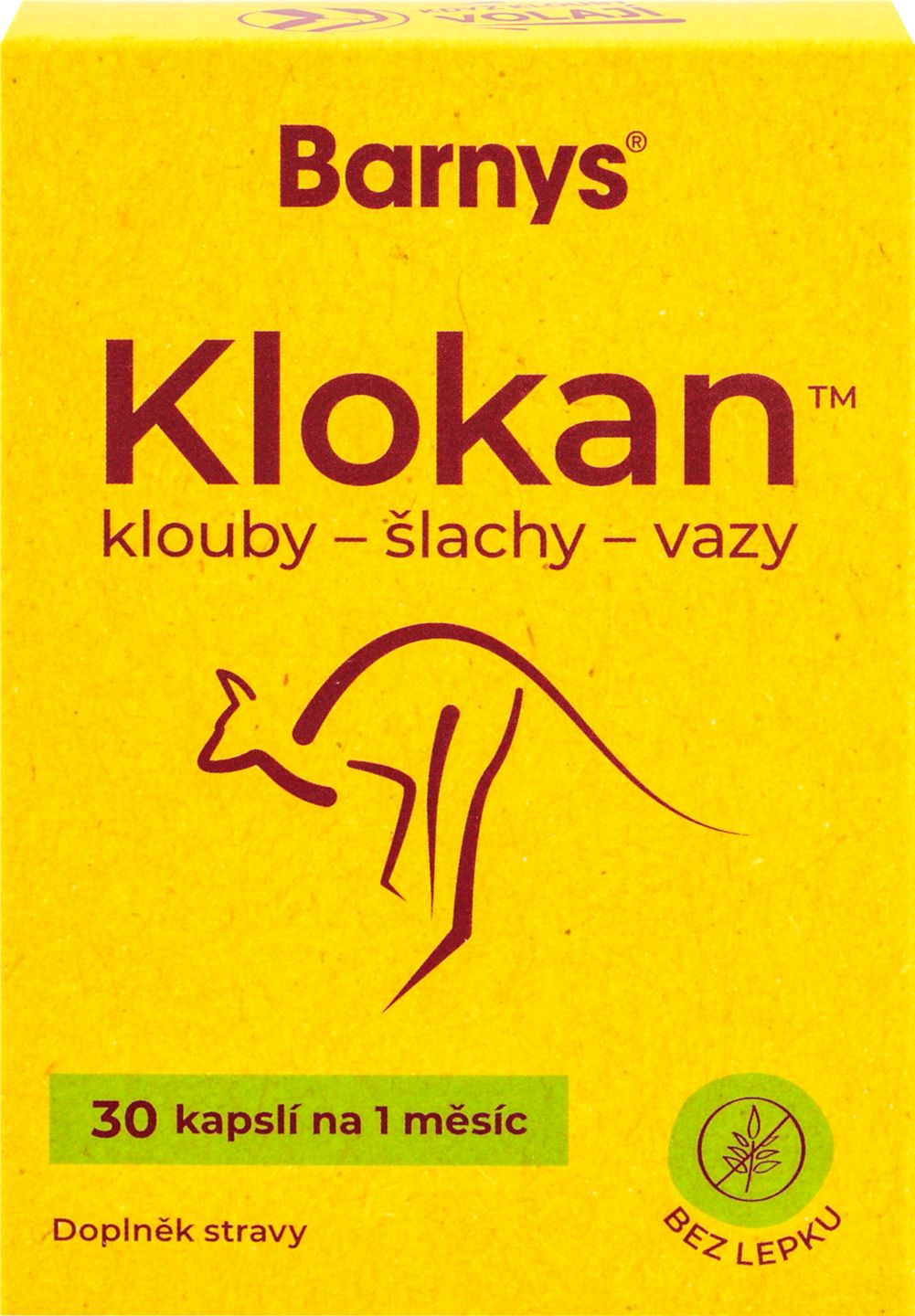 Barnys Klokan
doplněk stravy