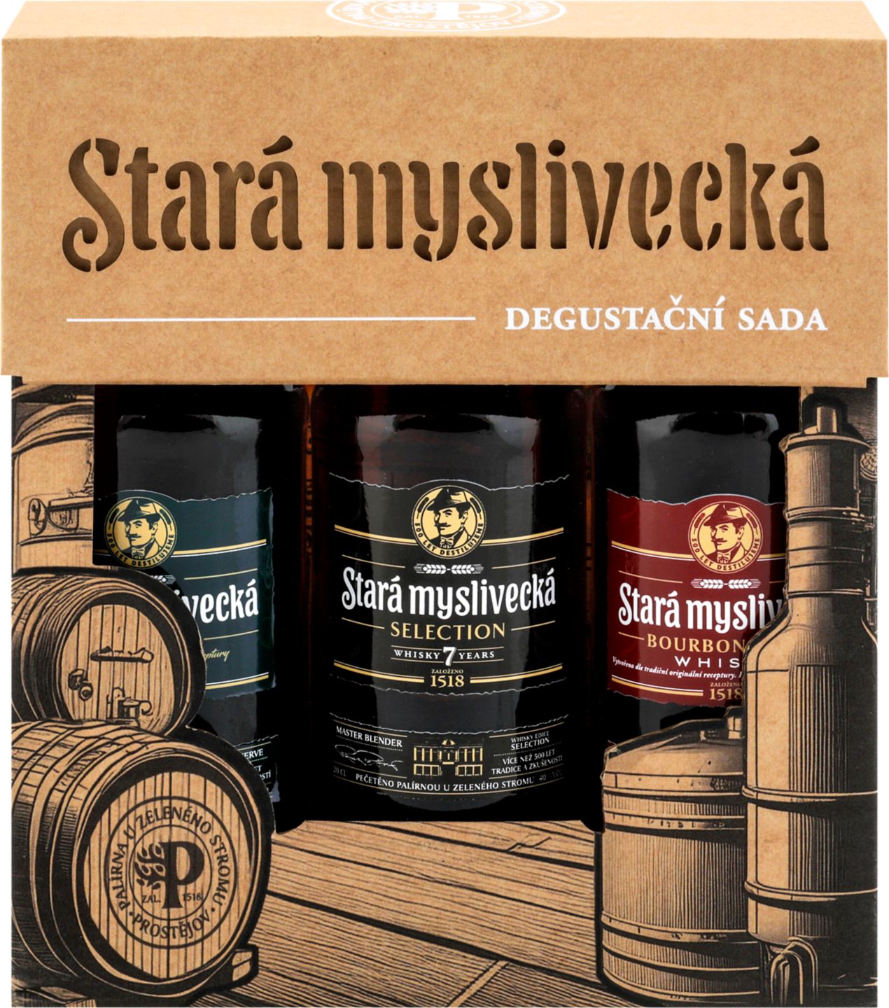 Stará myslivecká Lihovina
degustační sada