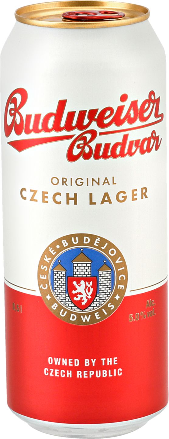 Budweiser Budvar Pivo
světlý ležák