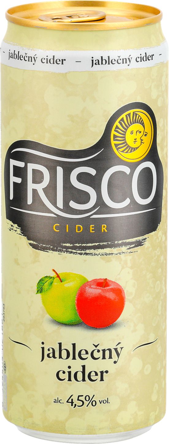 Frisco Cider
různé druhy
