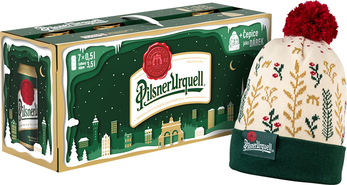 Pilsner Urquell Vánoční 12°
dárkové balení