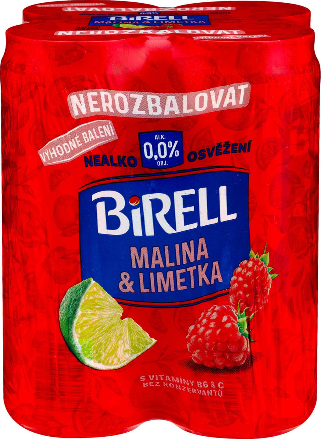 Birell Nealkoholický nápoj z piva
různé druhy