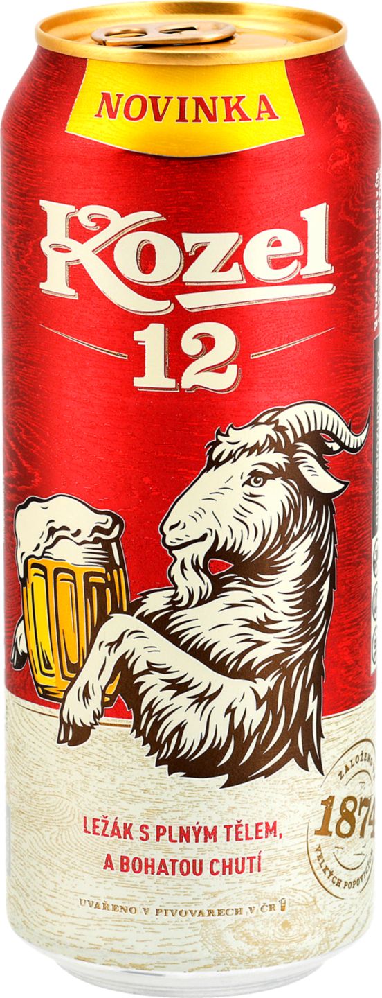 Velkopopovický Kozel 12 Pivo
světlý ležák
