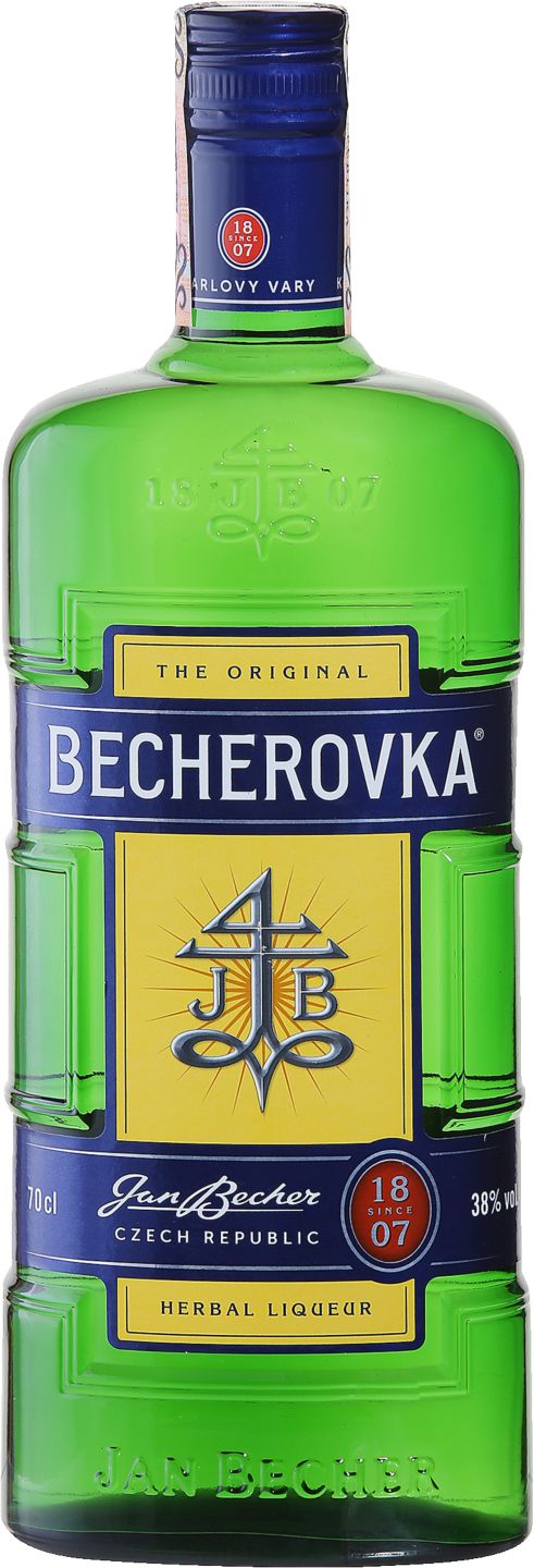 Becherovka Bylinný likér  38 % alk.