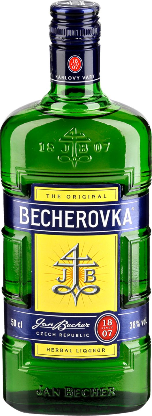 Becherovka Bylinný likér
38%/20%