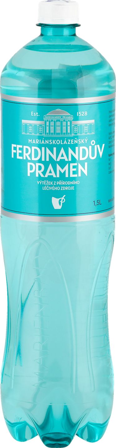 Ferdinandův pramen Přirozeně perlivý
lázeňský pramen