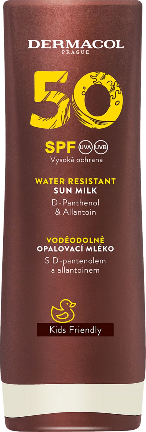 Dermacol SUN Mléko na opalování
SPF 50