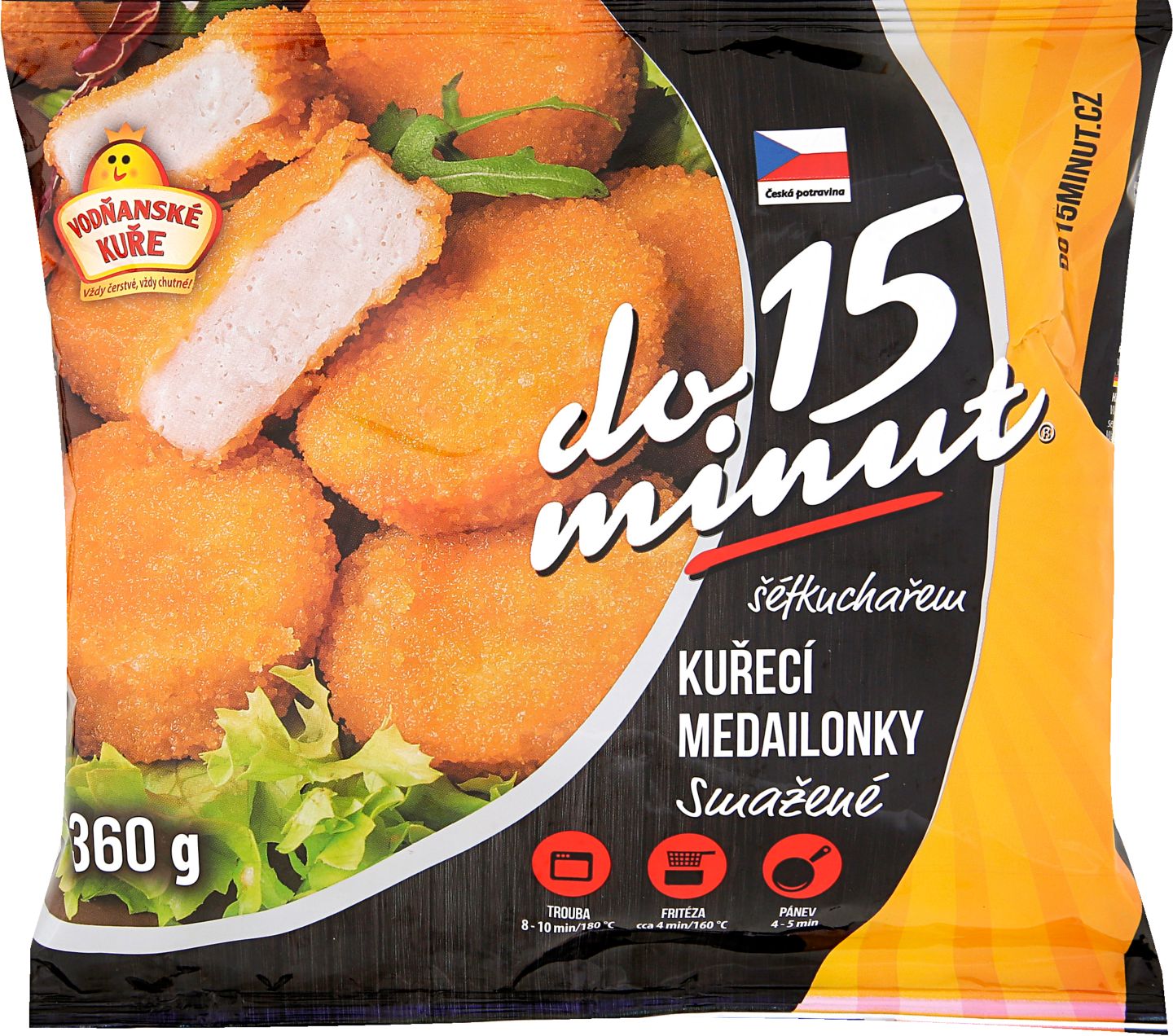 Vodňanské kuře Kuřecí medailonky